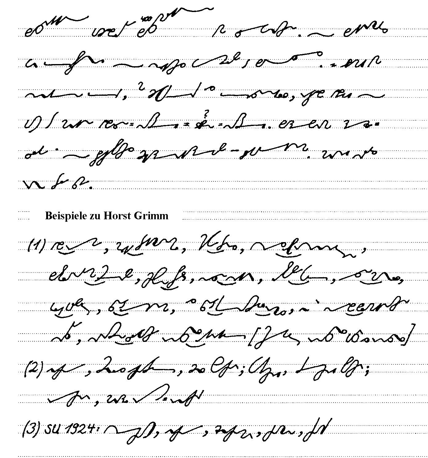 Seite 2 der Autografie